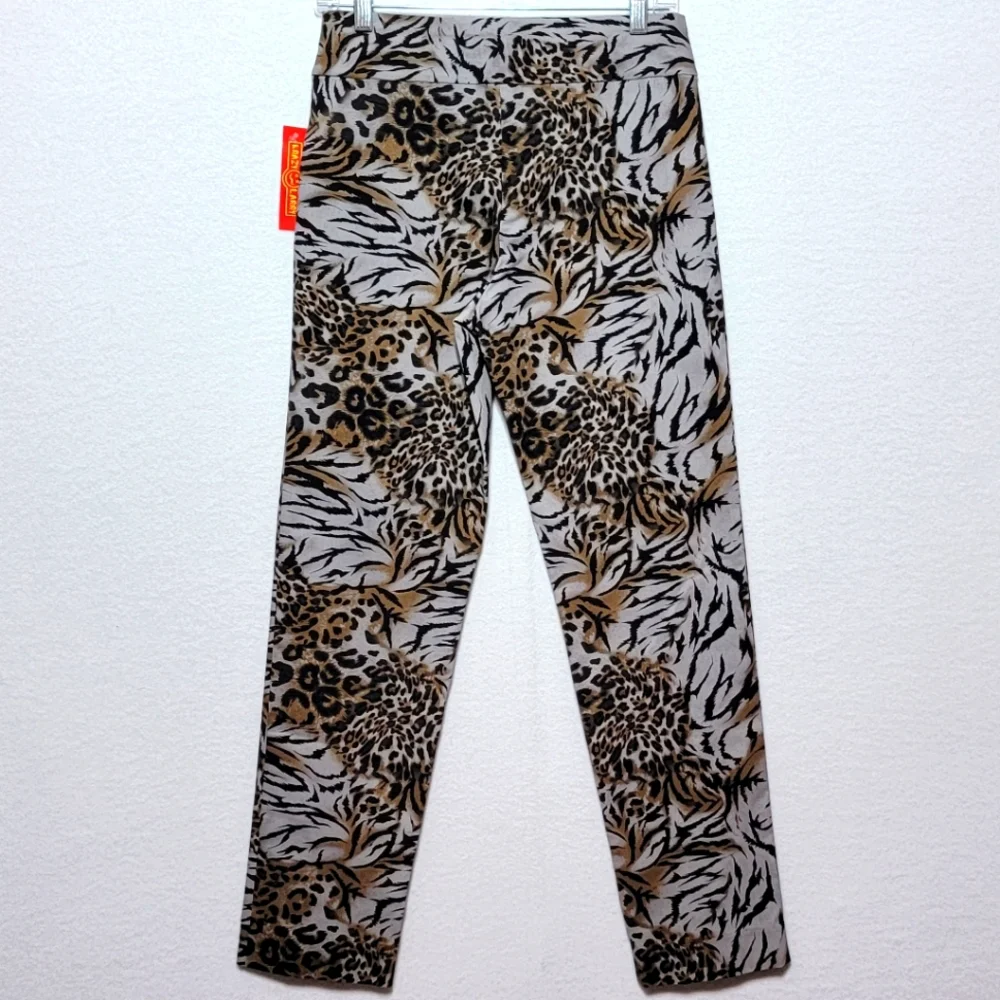 Krazy Larry Leopard Print Leggings‎ SIZE 6. #715